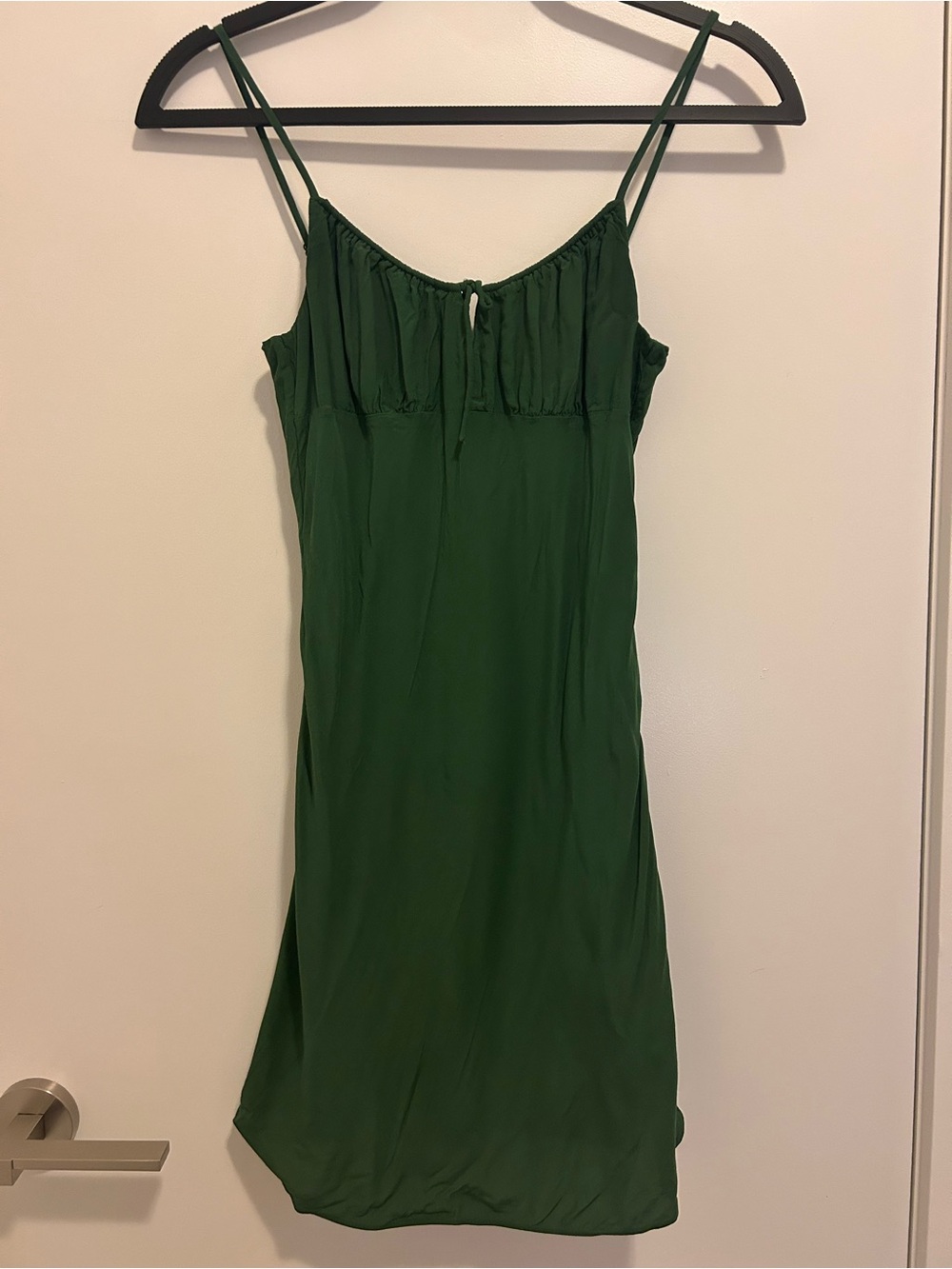 Aritzia Sunday Best Delilah Dress in Forest Green